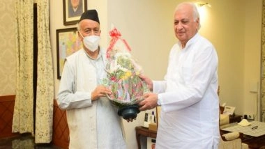 India News | Kerala Governor Makes Courtesy Call on Maharashtra Governor in Mumbai