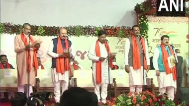 India News | Gujarat: 24 Ministers Inducted in Bhupendra Patel's Cabinet