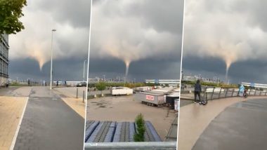 Germany: Tornado Hits Port City of Kiel; Several People Reported Injured (Video)