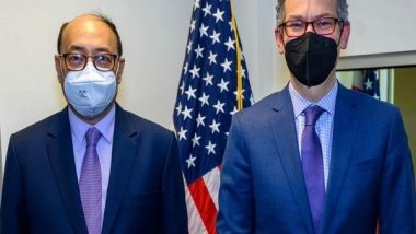 World News | FS Shringla Meets with US Defense Official Colin Kahl, Discusses Ways to Advance Strategic Partnerships