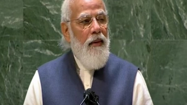 World News | PM Modi Hails CoWIN Platform at UNGA, Says It Gave Digital Support to Vaccination