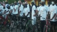 India News | Azadi Ka Amrit Mahotsav: CISF Organises Cycle Rally in Chennai to Celebrate 75 Yrs of Independence