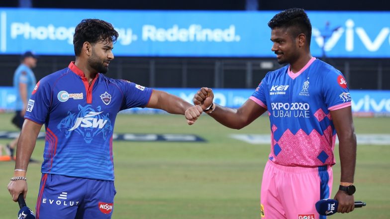 DC vs RR, IPL 2021 Toss Report & Playing XI: Tabraiz Shamsi and David Miller Picked by Rajasthan Royals as Sanju Samson Opts to Bowl (Watch Video)