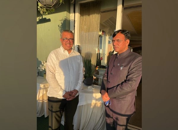 World News | Mandaviya Holds Informal Meeting with WHO Chief, Other Officials