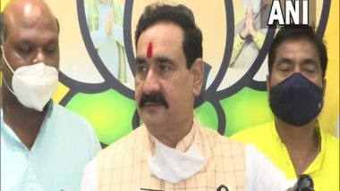 India News | Madhya Pradesh Home Minister Narottam Mishra Slams Congress, Redefines GDP