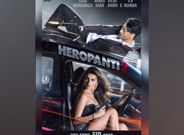 Entertainment News | Tiger Shroff, Tara Sutaria 'Heropanti 2' Gets New Poster, Release Date
