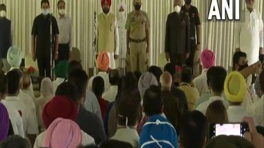 India News | Punjab Cabinet Expansion: Oath-taking Ceremony Commences at Raj Bhavan