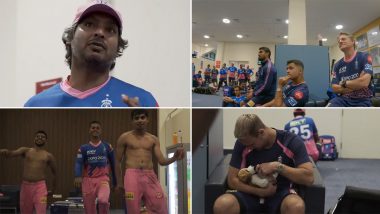 IPL 2021: Rajasthan Royals Share Video From Happy Dressing Room After Defeating PBKS