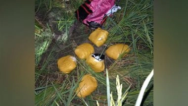 India News | Drone Used to Smuggle Drugs into India, 6 Kg Heroin Recovered by BSF