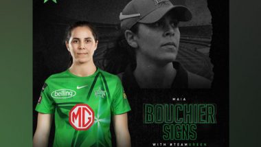Sports News | WBBL: Maia Bouchier Signs for Melbourne Stars
