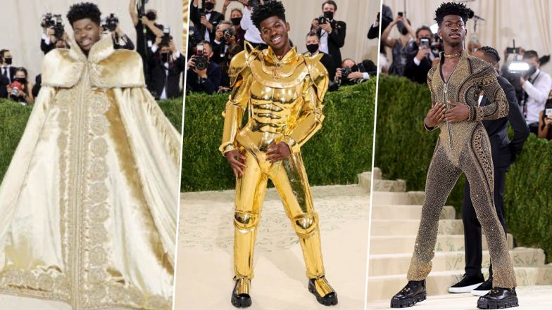 Met Gala 2021: Lil Nas X Carries Three Looks in One! Check Out the ...