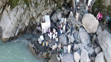 India News | G Kishan Reddy Lays Foundation Stone for Developing Parshuram Kund in Arunachal