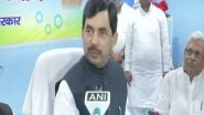 India News | 'Like Nandigram, BJP Will Win Bhabanipur Also', Says Shahnawaz Hussain