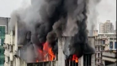 India News | Another Fire Breaks out in Mumbai Suburb; Fire Personnel Injured
