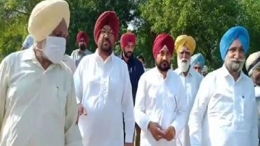 India News | Bathinda: Punjab CM Channi Takes Stock of Crop Destroyed Due to Pink Bollworm Infestation