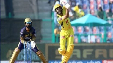 Sports News | IPL 2021: Was Very Nervous to Watch the Last Ball Against KKR, Says CSK Batter Gaikwad