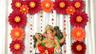 Last-Minute Ganesh Chaturthi 2021 Makhar Decoration Ideas: How to ...