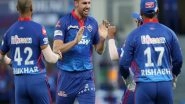 Sports News | IPL 2021: Missing out in First Half Was Disappointing, Says Anrich Nortje