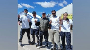 India News | ITBP Wins Both Male, Female Roller-skating Competitions in Ladakh