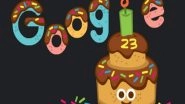 Tech News | Google Celebrates 23rd Birthday with a Special Doodle