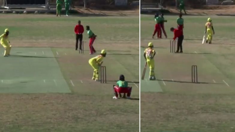 ICC Women's T20 World Cup Africa 2021: Cameroon's Maeve Douma Steals Show With Four 'Mankads' Against Uganda (Watch Video)