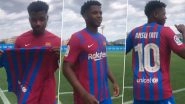 Ansu Fati Becomes Barcelona&rsquo;s Number 10: Twitterati React As Young Spain Star Given Iconic Jersey Number Once Worn by Ronaldinho and Lionel Messi
