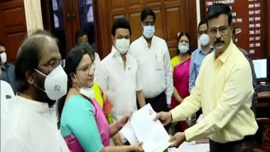 India News | Two DMK Candidates File Nominations for Rajya Sabha Bypolls from Tamil Nadu