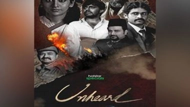Entertainment News | Disney+ Hotstar's Telugu Series 'Unheard' to Be out on September 17