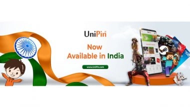Business News | UniPin, the Leading Digital Entertainment Enabler, is Now Available in India