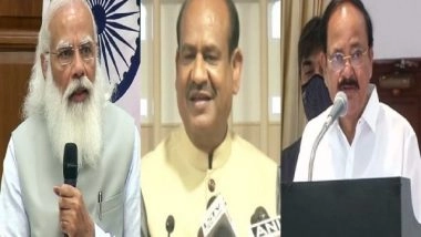 India News | Vice President Naidu, PM Modi, LS Speaker to Jointly Launch Sansad TV Today