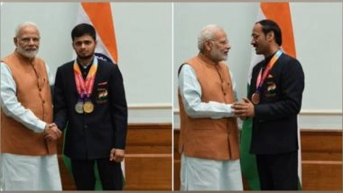 India News | PM Modi Speaks to Manish, Singhraj; Congratulates Them on Winning Medals at Tokyo Paralympics