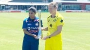 India Women vs Australia Women, 1st ODI 2021 Live Cricket Streaming: Get Telecast Details of IND W vs AUS W on Sony Sports Network and SonyLiv Online