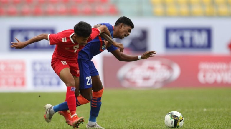 India vs Nepal Friendly Match 2021: Anjan Bista Gives 1-0 Lead to Hosts, Scoreboard Reads 1-0