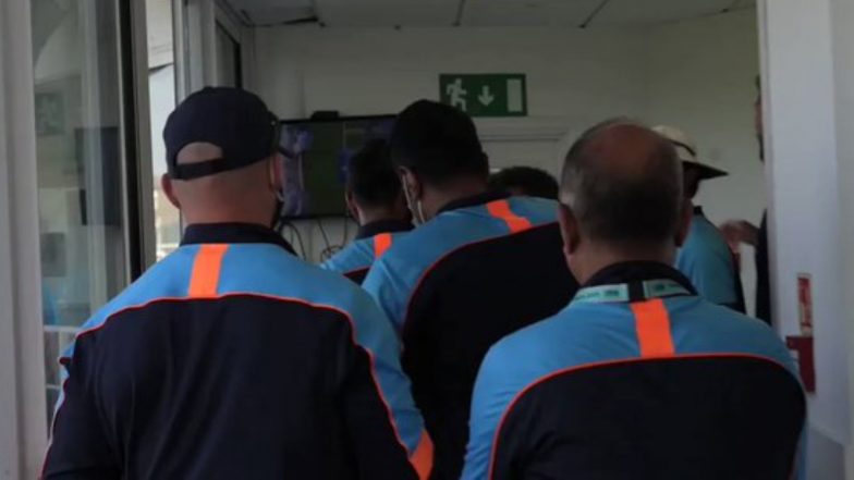 Unseen Visuals from Indian Dressing Room Post Win Over England in the 4th Test at The Oval (Watch Video)