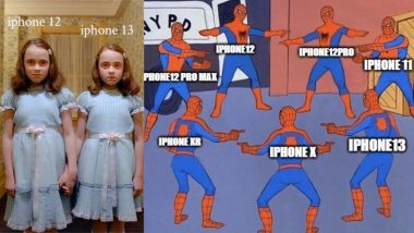 #iphone13series Funny Memes Go Viral As Apple Introduces iPhone 13, iPhone 13 Mini, iPhone 13 Pro and iPhone 13 Pro Max! Check Hilarious Reactions