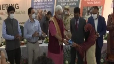 India News | J-K LG Inaugurates Digital Banking and Agricultural Training Programs