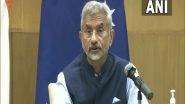 World News | Focus of India-Australia Ties is 'peaceful Development of Indo-Pacific': Jaishankar