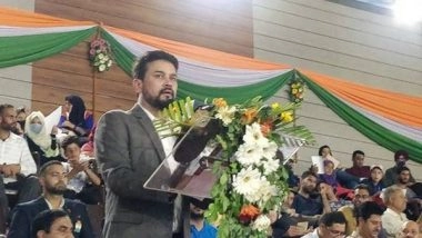 India News | Central Govt Committed to Develop Sports Infrastructure in J-K: Anurag Thakur