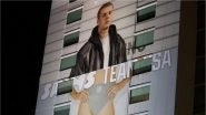 Justin Bieber &lsquo;Models&rsquo; for Kim Kardashian&rsquo;s SKIMS in LA Billboard Mishap, Hilarious Pic Goes Viral (See Photo)