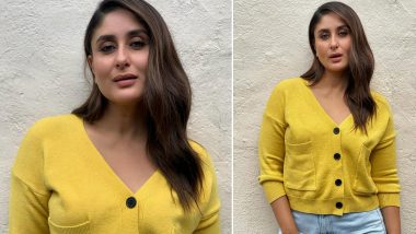 Kareena Kapoor Khan Looks Like a Ray of Sunshine In a Yellow Button-Down Top With Denim Bottom, See Pics