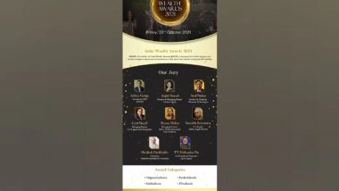 Business News | AIWMI Announces 3rd Edition of India Wealth Awards 2021 (IWA 21)