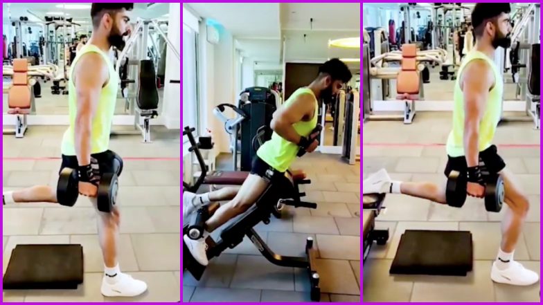 Virat Kohli Grinds Hard Ahead of RCB vs CSK, IPL 2021 Match (See Workout Video)