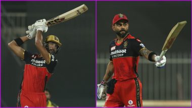 Devdutt Padikkal, Virat Kohli Score Half-Centuries During RCB vs CSK IPL 2021 Match in Sharjah