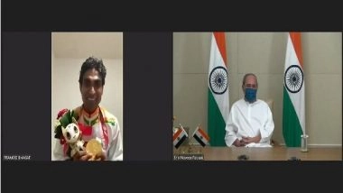India News | Odisha CM Speaks to Pramod Bhagat, Congratulates Him for Winning Gold at Tokyo Paralympics