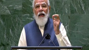 World News | UNGA: PM Modi Pitches for Diversification of Global Economy, Value Chain Expansion