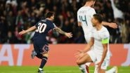 Lionel Messi Scores First Goal for PSG As They Register 2-0 Win Against Manchester City in UCL 2021-22 (Watch Video)