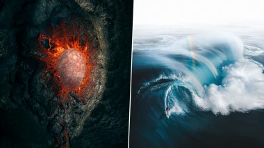 Drone Awards 2021 Winners: From an Erupted Volcano to an Ocean Aesthetic, All These Winning Aerial Pictures Will Blow Your Mind!