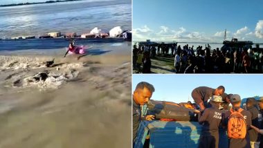 Assam Boat Tragedy: Boat Sinks After Colliding With Ferry in Bhramaputra, 40 Passengers Rescued So Far