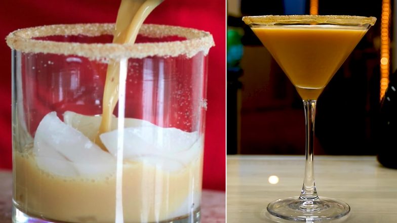 Pumpkin Spice Cocktail Recipes: From Pumpkin Spice Martini to Pumpkin Spice White Russian, 5 Tempting Drinks to Try for This Autumn Season!