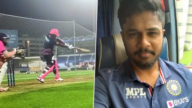 IPL 2021 Diaries: Sanju Samson Pulls Off an Incredible Shot During Net Practice, Rajasthan Royals Share Video